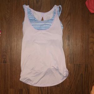 Lululemon Athletica 2-in-1 sports bra tank